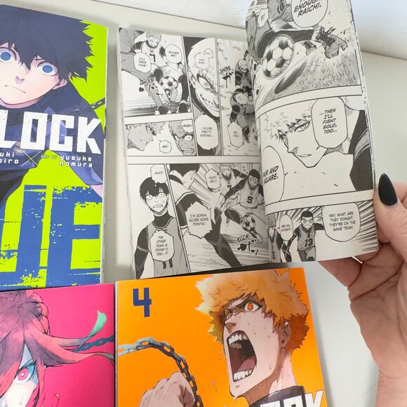 Blue Lock Manga Comic English Version Book Volume 1-5 - Picture 2 of 6